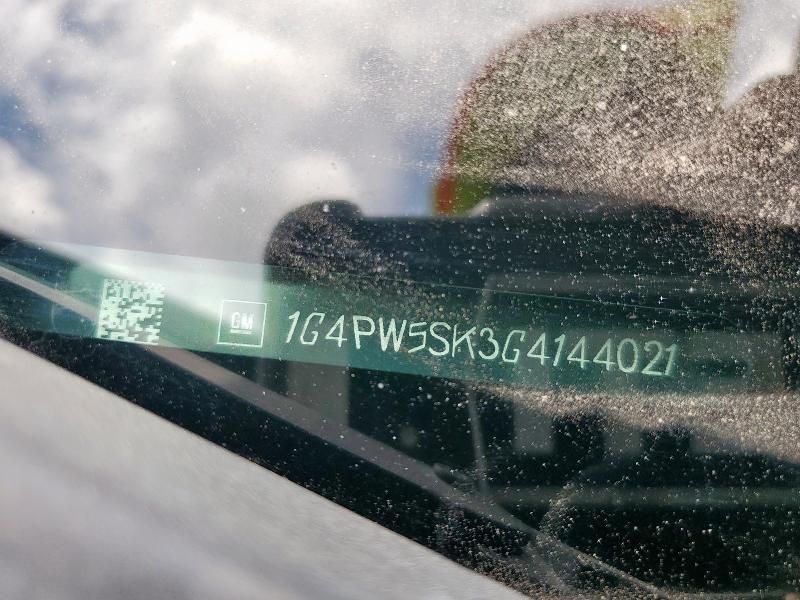 2016 BUICK VERANO SPO 1G4PW5SK3G4144021