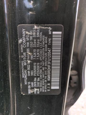 2015 HYUNDAI SANTA FE G KM8SRDHF3FU120547