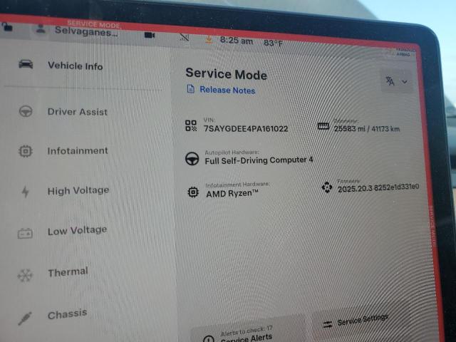 2023 TESLA MODEL Y - 7SAYGDEE4PA161022