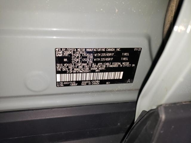 2022 TOYOTA RAV4 XLE - 2T3P1RFV7NW250941