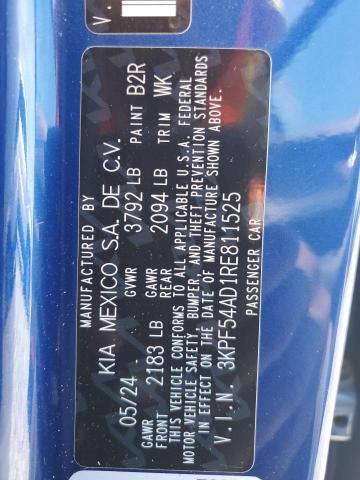 2024 KIA FORTE GT L 3KPF54AD1RE811525