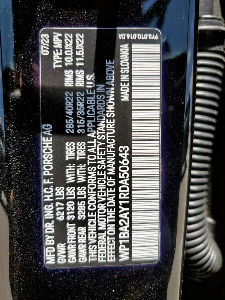 PORSCHE CAYENNE COUPE