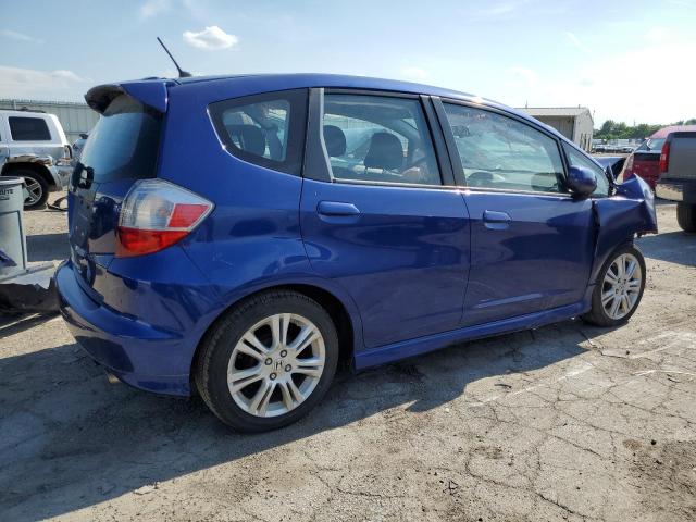 HONDA FIT SPORT 2010 blue  Gasoline JHMGE8H63AC019745 photo #4
