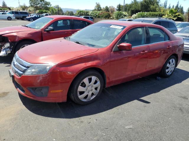 FORD FUSION SE 2010 burgundy  flexible fuel 3FAHP0HG6AR218421 photo #1