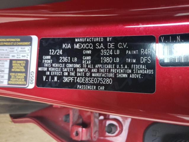 2025 KIA K4 LX 3KPFT4DE8SE075280