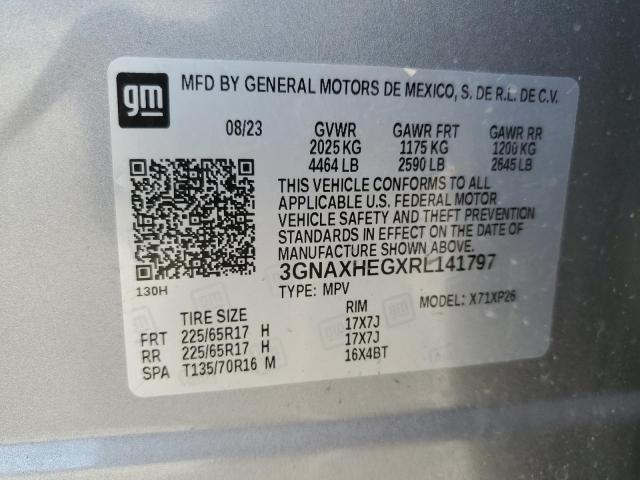 2024 CHEVROLET EQUINOX LS 3GNAXHEGXRL141797