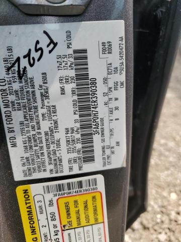 2014 FORD FUSION SE - 3FA6P0H74ER390380