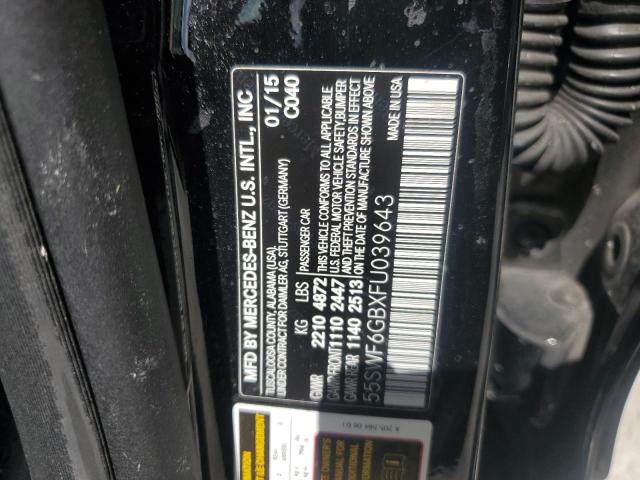 2015 MERCEDES-BENZ C 400 4MAT 55SWF6GBXFU039643