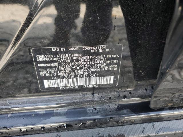 2019 SUBARU CROSSTREK JF2GTACC8KH323204