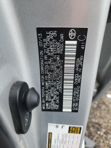2013 TOYOTA PRIUS - JTDKN3DU3D5674712