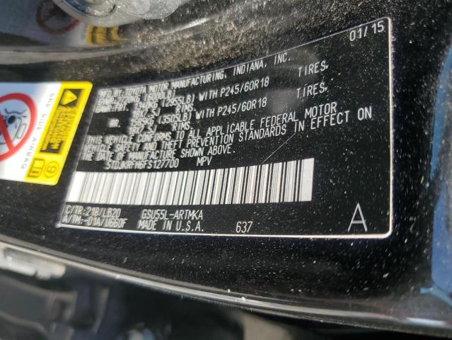 2015 TOYOTA HIGHLANDER - 5TDJKRFH6FS127700