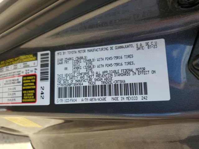 2023 TOYOTA TACOMA ACC - 3TYRX5GN0PT084964