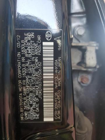 2012 TOYOTA PRIUS C - JTDKDTB31C1506182