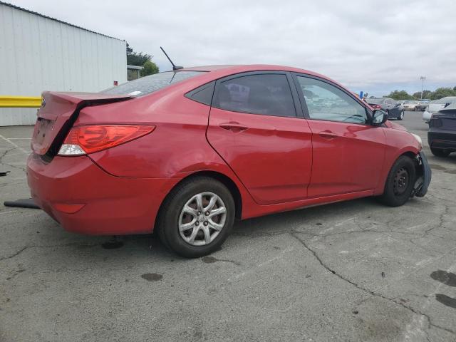 HYUNDAI ACCENT GLS 2013 red  gas KMHCT4AE1DU538982 photo #4