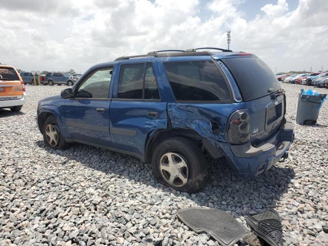 CHEVROLET TRAILBLAZE 2005 blue 4dr spor gas 1GNDT13S052303939 photo #3