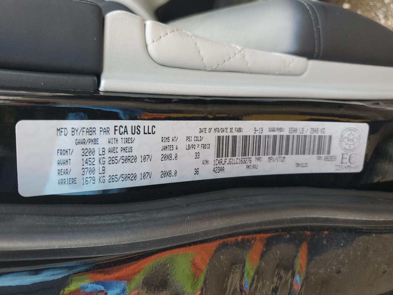 JEEP GRAND CHEROKEE SUMMIT