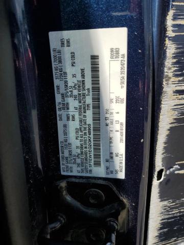2016 FORD F150 SUPER 1FTEW1EG2GKF48905