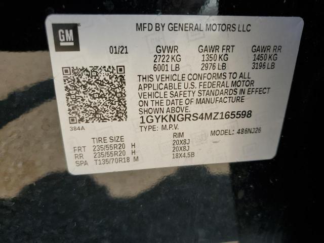 2021 CADILLAC XT5 SPORT 1GYKNGRS4MZ165598