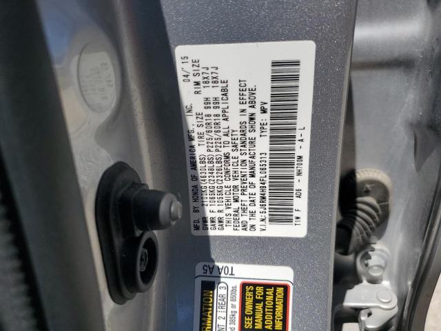 2015 HONDA CR-V TOURI - 5J6RM4H94FL065313