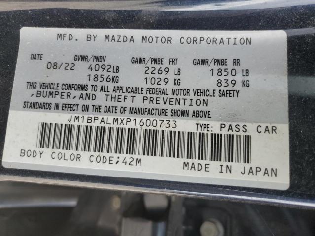 2023 MAZDA 3 PREFERRE JM1BPALMXP1600733