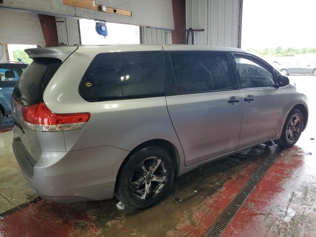 TOYOTA SIENNA 2011 gray  gas 5TDZK3DC8BS077903 photo #4
