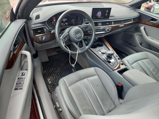 2019 AUDI A5 PREMIUM WAUYNGF56KN001396