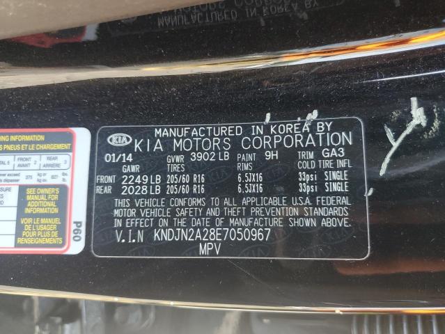 2014 KIA SOUL - KNDJN2A28E7050967