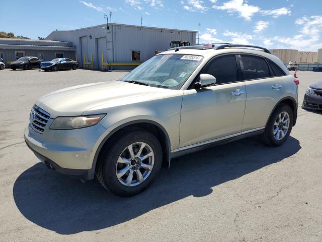 INFINITI FX35 2007 gold 4dr spor gas JNRAS08W47X210075 photo #1