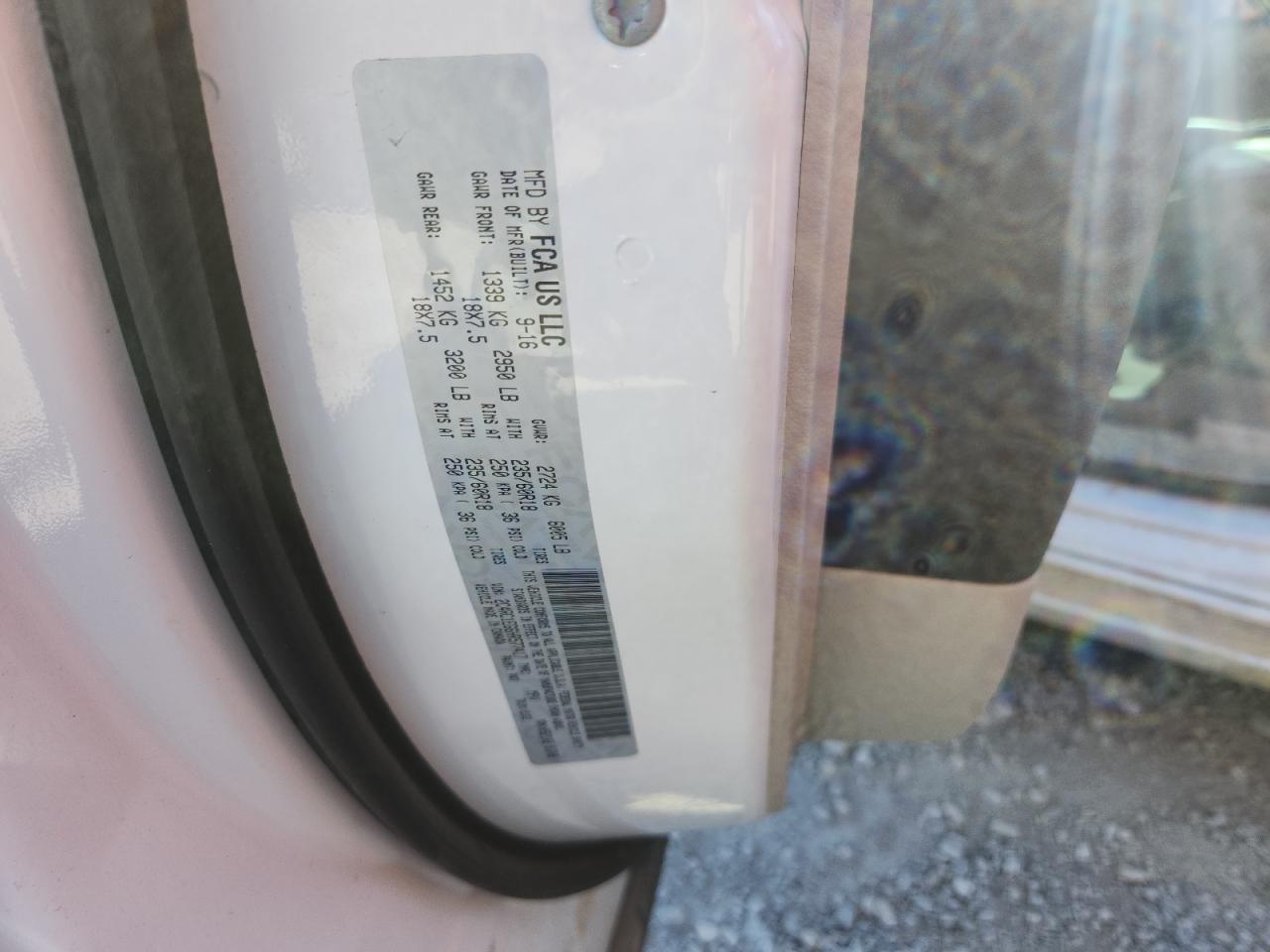 CHRYSLER PACIFICA TOURING L PLUS