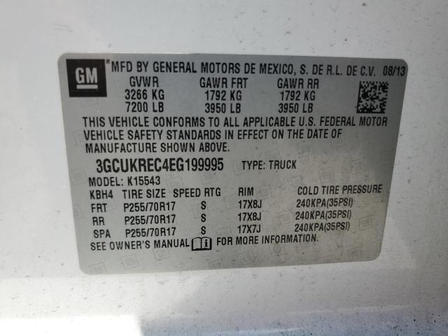 2014 CHEVROLET SILVERADO - 3GCUKREC4EG199995