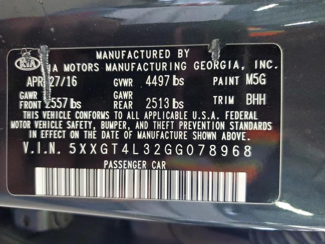 2016 KIA OPTIMA LX 5XXGT4L32GG078968