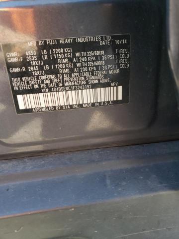 2015 SUBARU OUTBACK 3. 4S4BSENC1F3243192