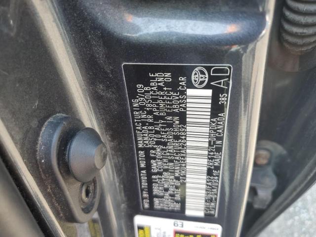2010 TOYOTA COROLLA MA - 2T1KU4EEXAC264892