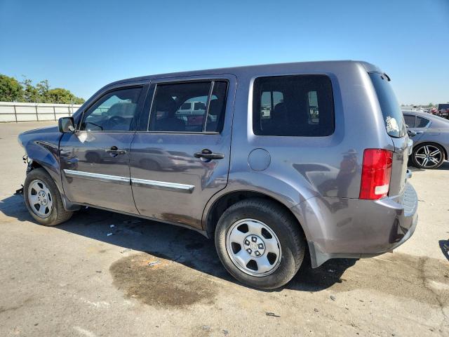 HONDA PILOT LX 2015 gray  gas 5FNYF3H20FB015777 photo #3
