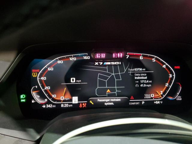 2021 BMW X7 M50I 5UXCX6C00M9F17552