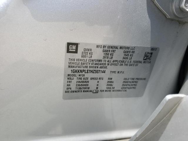 2017 GMC ACADIA DEN 1GKKNPLS7HZ307144