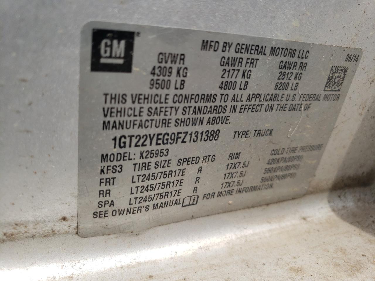 GMC SIERRA K2500 SLE