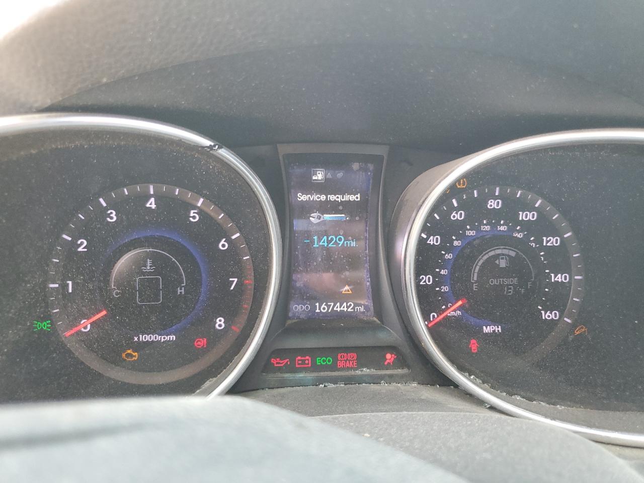 Lot #3230337650 2013 HYUNDAI SANTA FE S