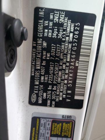 2015 KIA SORENTO LX - 5XYKT3A66FG570625