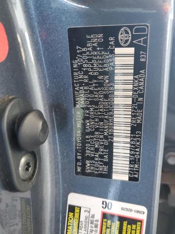 2018 TOYOTA COROLLA L - 2T1BURHE9JC000183