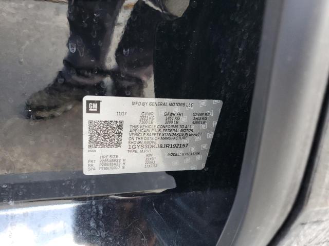 2018 CADILLAC ESCALADE P 1GYS3DKJ8JR192157