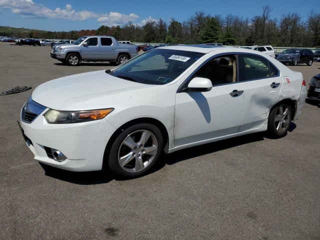 ACURA TSX 2013 white  gas JH4CU2F42DC011480 photo #1