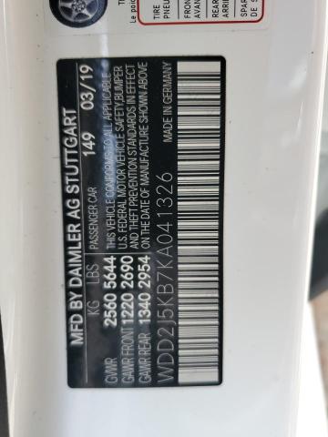 2019 MERCEDES-BENZ CLS 450 4M WDD2J5KB7KA041326