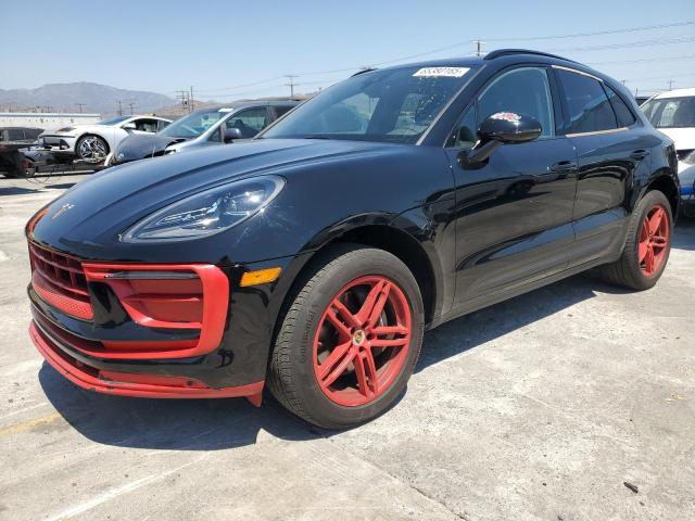 PORSCHE MACAN 2022 black  gas WP1AA2A5XNLB02711 photo #1