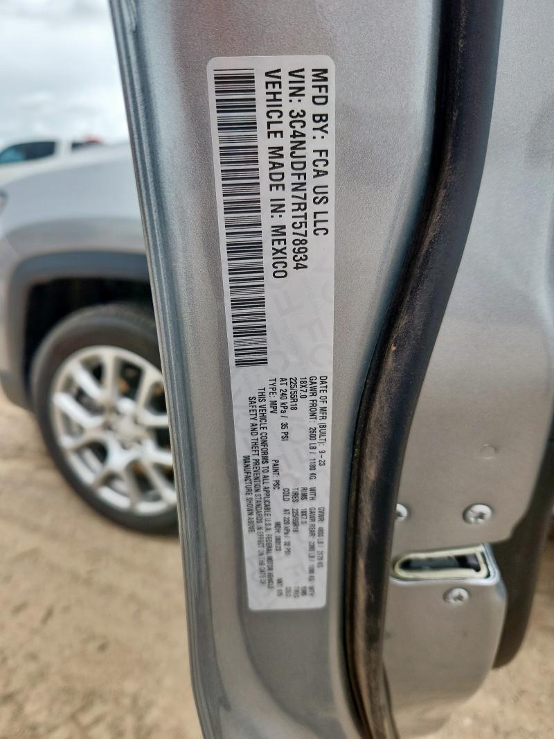 2024 JEEP COMPASS LA 3C4NJDFN7RT578934
