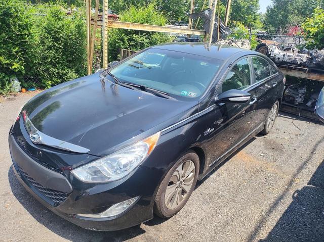 HYUNDAI SONATA HYB 2013 black sedan 4d hybrid engine KMHEC4A42DA092293 photo #3