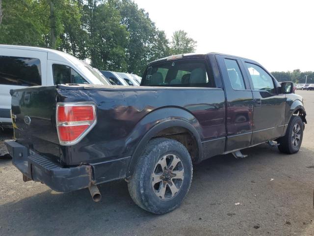 FORD F150 SUPER 2013 black 4dr ext flexible fuel 1FTFX1EF1DFA51731 photo #4