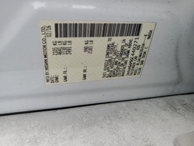 2016 NISSAN MAXIMA 3.5 - 1N4AA6AP6GC440271