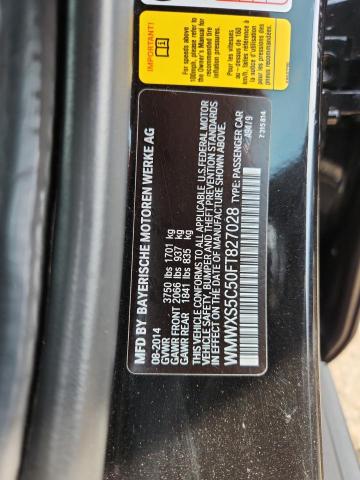 2015 MINI COOPER WMWXS5C50FT827028