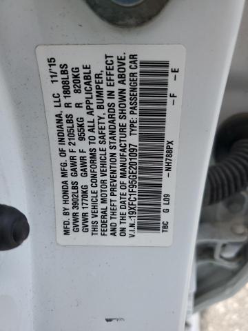 2016 HONDA CIVIC TOUR 19XFC1F95GE201097